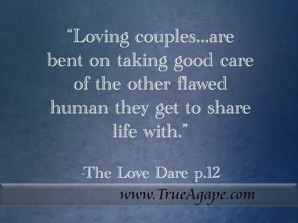 Inspirational Quotes on Marriage- The Love Dare | True Agape